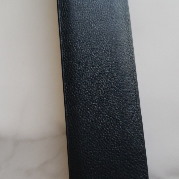 INC International Concepts Double Circle Reversible Faux Snakeskin/Cognac Belt S - Picture 4 of 6